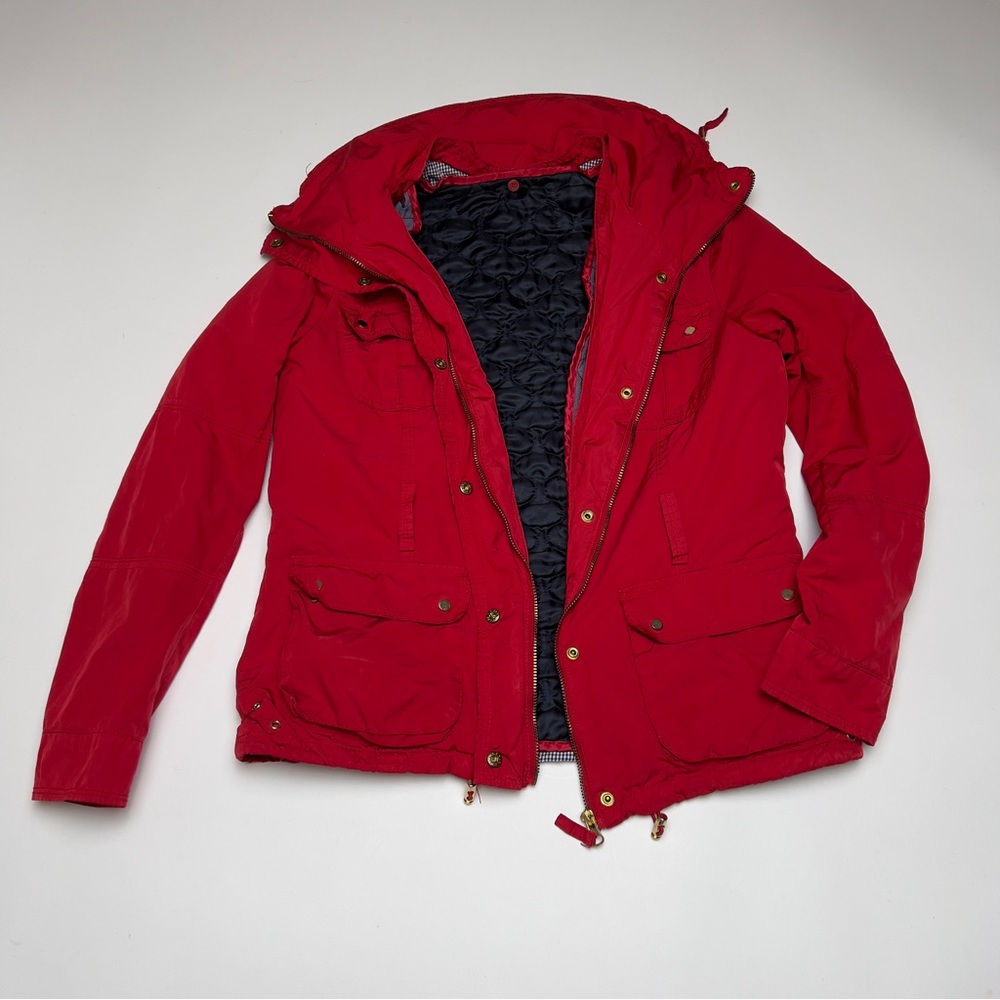 Zara Double-Layer Red Jacket
